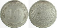 d 013n09J~3.0b 10 Pfennig 1909J ss Henkerlspur J 013