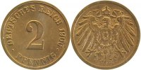 d 2.5 2 Pf 01106J~2.5 2 Pfennig 1906J ss/vz J 011