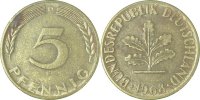 d 5 Pf 38268D~2.0v-17V2 5 Pfennig 67D Grannen angewachsen EPA-17V2