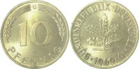 d 38369F~1.2 10 Pfennig 1969F bfr J 383