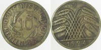  0 10 Pf   S30924J3.0 10 Pfennig  1924J ca. S330 ss   !!! J 309 14,00 EUR Differenzbesteuert nach §25a UstG zzgl. Versand