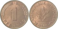 d 1.1 1 Pf 38066J~1.1 1 Pfennig 1966J bfr/stgl J 380