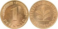 d 1.0 1 Pf 38069F~1.0 1 Pfennig 1969F stgl J 380