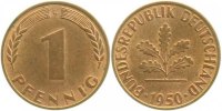 d 1.2 1 Pf 38050G~1.2 1 Pfennig 1950G f.stgl J 380