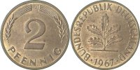d 1.2 2 Pf 38167J~1.2 2 Pfennig 1967J bfr J 381