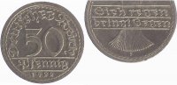     P30122F1.5 50 Pfennig  1922F Mzz: F mit Punkt!! J 301 10,00 EUR Differenzbesteuert nach §25a UstG zzgl. Versand