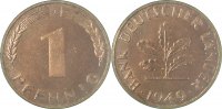 d 1 Pf 37649J~1.0a 1 Pfennig 1949J stgl EA J 376