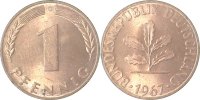 d 1.0 1 Pf 38067G~1.0 1 Pfennig 1967G stgl J 380