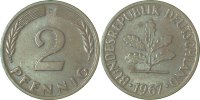 d 3.0 2 Pf 38167G~3.0 2 Pfennig 1967G ss J 381