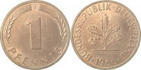 d 0.9 1 Pf 38066J~0.9 1 Pfennig 1966J stgl.fein J 380