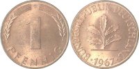 d 1.2 1 Pf 38067G~1.2 1 Pfennig 1967G bfr J 380
