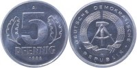 d 5 Pf 150985A~1.0a 5 Pfennig DDR 1985A spgl. J1509