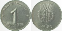 d 2.5 1 Pf 150150E~2.5 1 Pfennig DDR 1950E ss/vz J1501