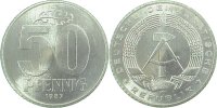 d 151287A~1.0 50 Pfennig DDR 1987A stgl./matt J1512
