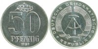 d 151289A~1.0a 50 Pfennig DDR 1989A spgl. J1512