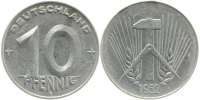 d 150752E~2.5 10 Pfennig DDR 1952E ss/vz J1507