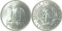 d 151073A~1.1 10 Pfennig DDR 1973A bfr/stgl/matt J1510