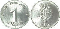 d 1.2 1 Pf 150150E~1.2 1 Pfennig DDR 1950E bfr.matt J1501