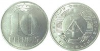d 151078A~1.0 10 Pfennig DDR 1978A stgl./matt J1510