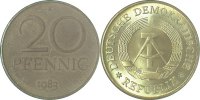     1511b83A1.1b 20Pfennig  DDR 1983A st/RS:entzinkt J1511b 7,00 EUR Differenzbesteuert nach §25a UstG zzgl. Versand