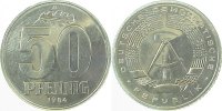 d 151284A~1.0a 50 Pfennig DDR 1984A spgl. J1512