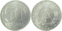 d 151271A~1.1 50 Pfennig DDR 1971A bfr/stgl/matt J1512