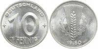 d 150350A~1.0 10 Pfennig DDR 1950A stgl./matt J1503