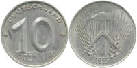 d 150752A~1.5 10 Pfennig DDR 1952A vz/stgl. J1507