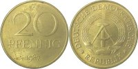 d 1511b87A~1.0 20Pfennig DDR 1987A stgl./matt J1511b