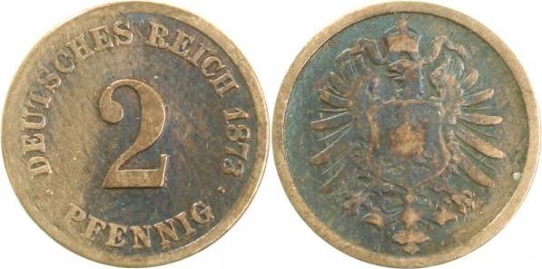 00273G~4.0 2 Pfennig  1873G s J 002  