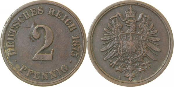 00275A~2.8 2 Pfennig  1975A ss+ J 002  