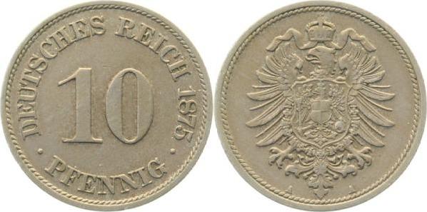 00475A~2.0 10 Pfennig  1875A vz J 004  