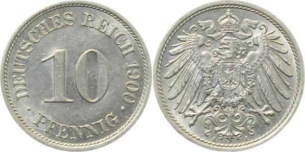 013n00A~1.5 10 Pfennig  1900A f.prfr. J 013  