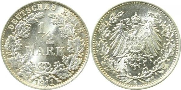 01611E~1.1 0.5 Mark  1911E prfr/stgl RRR J 016  