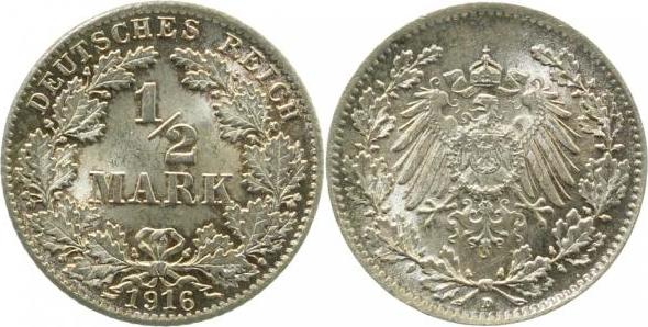 01616D~1.5 0.5 Mark  1916D f.prfr. J 016  