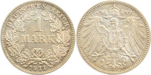 017n11G~1.2b 1 Mark  1911G prfr min. Kerbe !!! J 017  