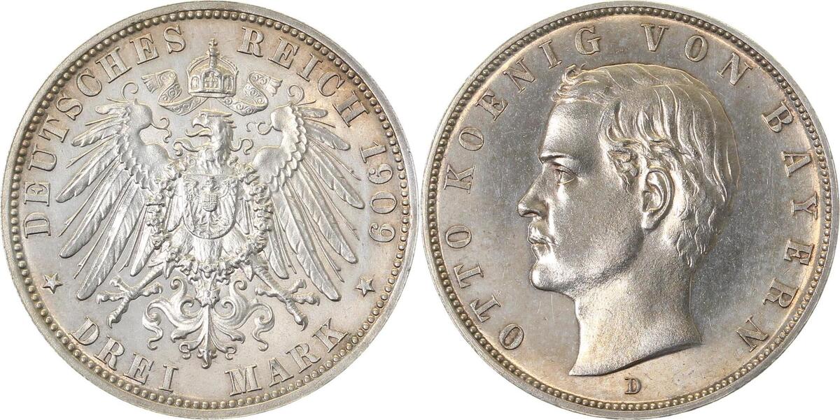 07610A~0.0-GG-PAT 3 M. Ernst Ludwig Hessen 1910A PP minimale Haarlinien J 076  