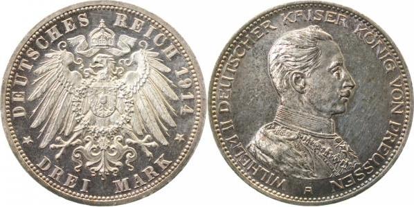 11314A~1.2a-GG-PAT 3 M. Wilh. II Kaiser Unif. f.stgl EA !!! PP ähnlich J 113  