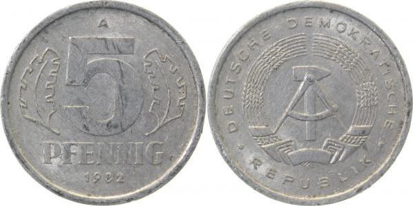 150982A~3.0 5 Pfennig  DDR 1982A ss J1509  