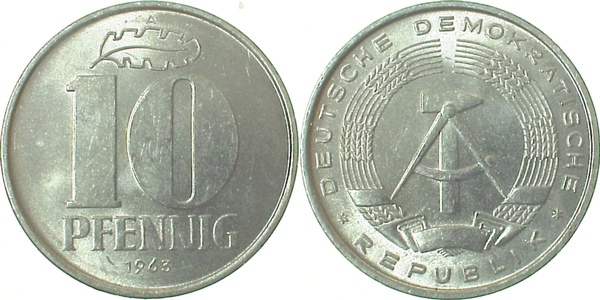151063A~1.2 10 Pfennig  DDR 1963A bfr. J1510  