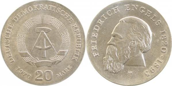 152970A~1.0 20 Mark  Engels 1970A stempelglanz J1529  