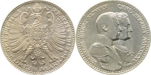 16315A~1.5 3 M. 1915A Wilhelm Ernst f. prfr!!! J 163  