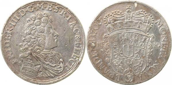 2-3Th-Pr-1689-1.3-GG   Preussen 1689 LCS f.prf/prfr !!!!! Dav270s  