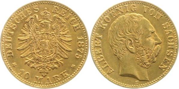 26175E~1.5-IN   Sachsen 1875E f.prfr !!!! 261  