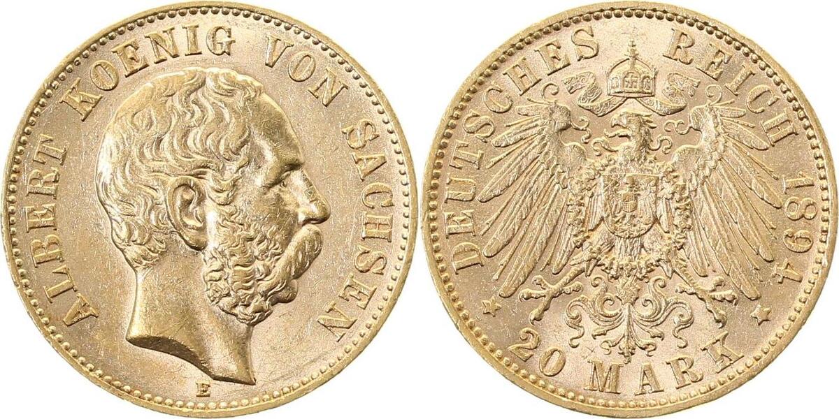 26494E~  1894E Albert, Sachsen vz/prfr !! 264  