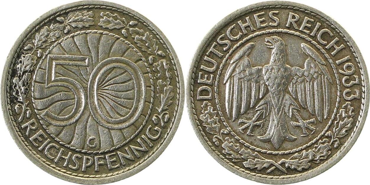 31728G~2.5 10 Pfennig  1928G ss/vz J 317  
