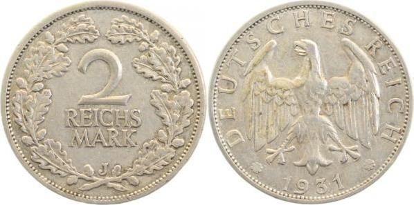 32031J~3.0 2 Reichsmark  1931J ss J 320  
