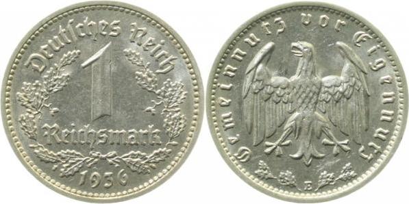 35436E~1.5 1 Reichsmark  1936E f.prfr J 354  