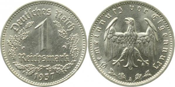 35437A~1.1 1 Reichsmark  1937A prfr/st J 354  