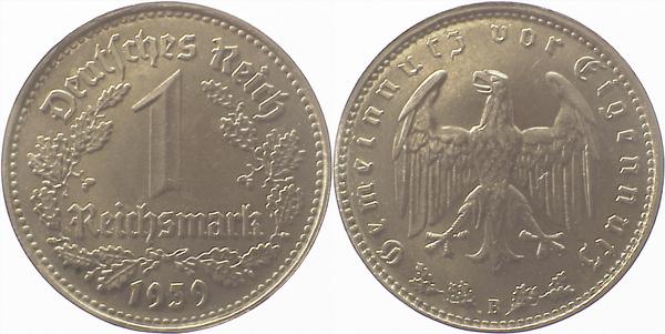 35439B~1.5 1 Reichsmark  1939B vz/st J 354  